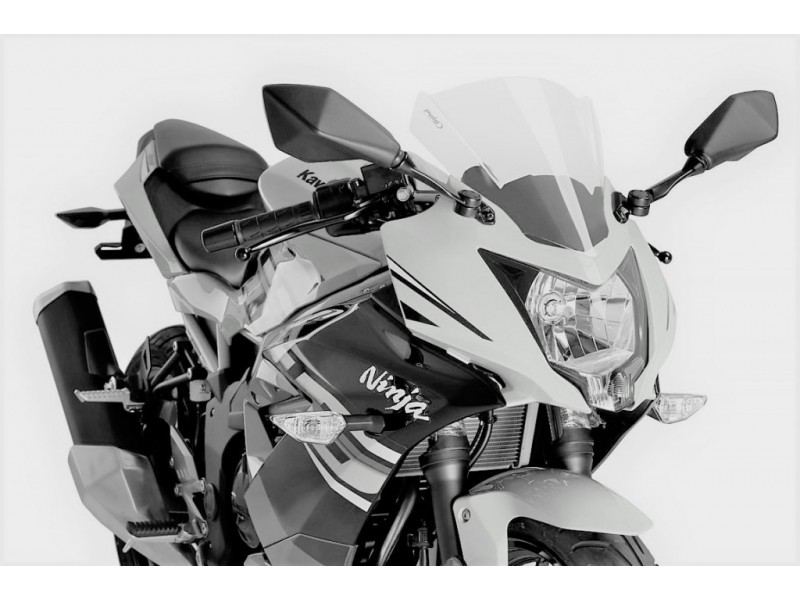Windscreen PUIG RACING 3539N Negru