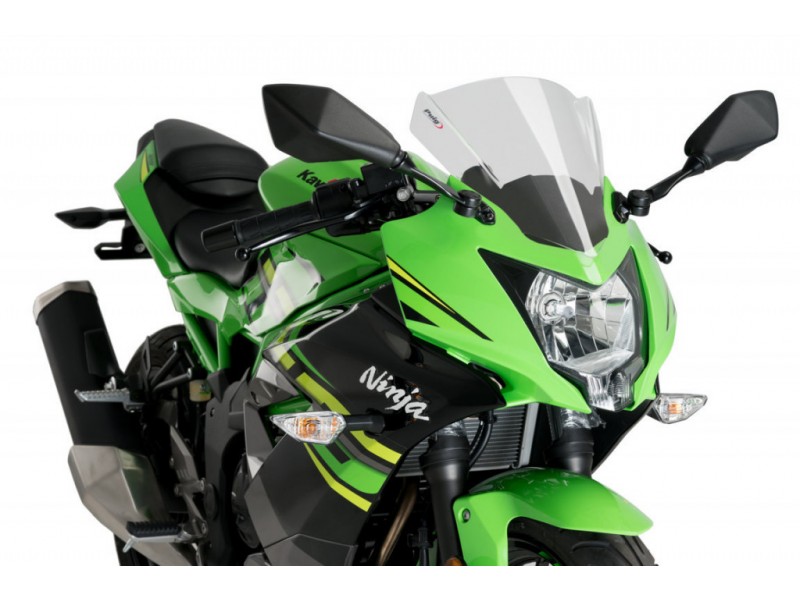 Windscreen PUIG RACING 3539W transparent