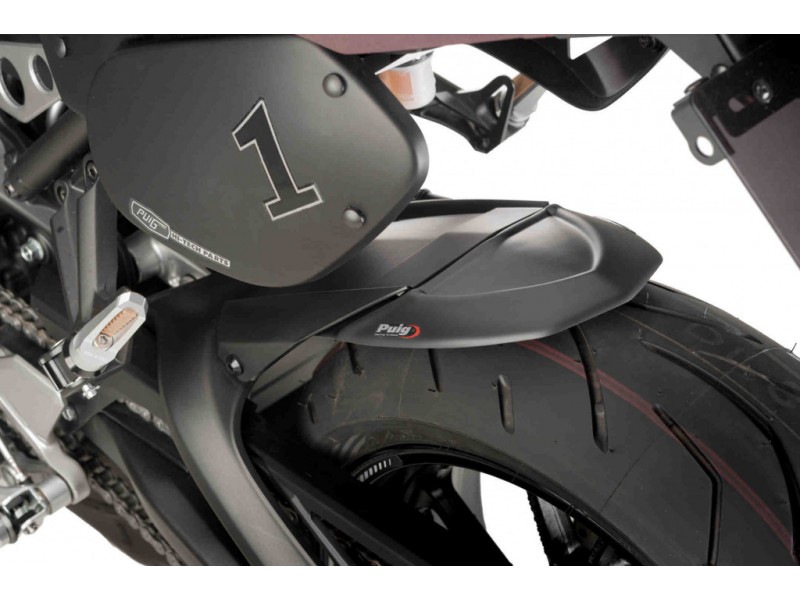 Rear fender extension PUIG 3677J matt black