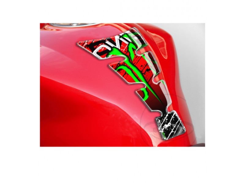 Tank protector JMT transparent green 220X134 mm