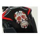 Tank pad PUIG SKULL 3673R Rosu