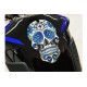 Tank pad PUIG SKULL 3673A Albastru