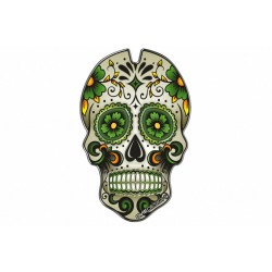 Tank pad PUIG SKULL 3673V verde Tank pad PUIG SKULL 3673V verde