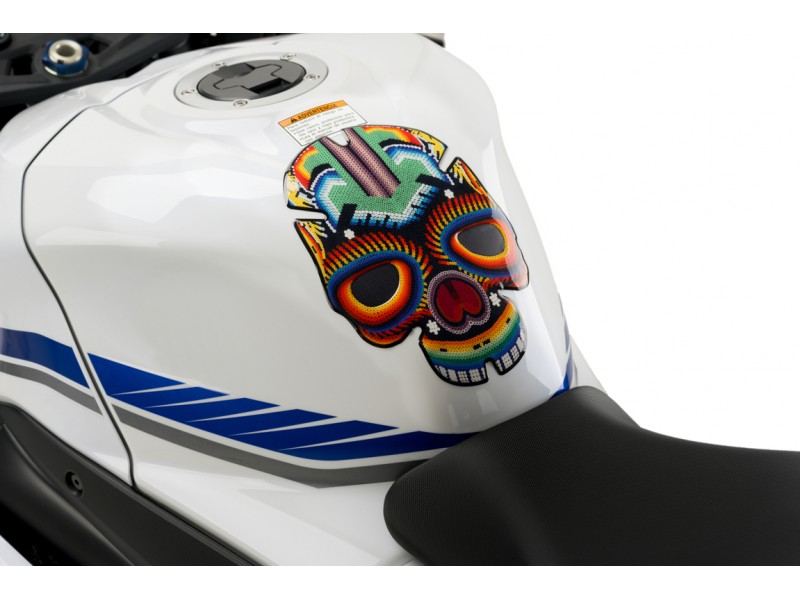 Tank pad PUIG SKULL I 3674R Rosu