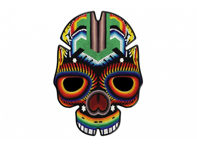 Tank pad PUIG SKULL I 3674R Rosu