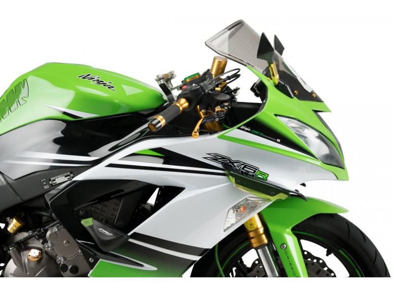 Side spoilers PUIG DOWNFORCE 3162V verde