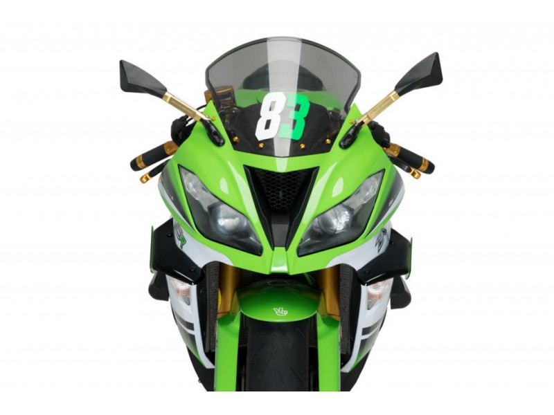 Side spoilers PUIG DOWNFORCE 3162V verde