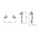 Manual regulation system PUIG 3732N Negru