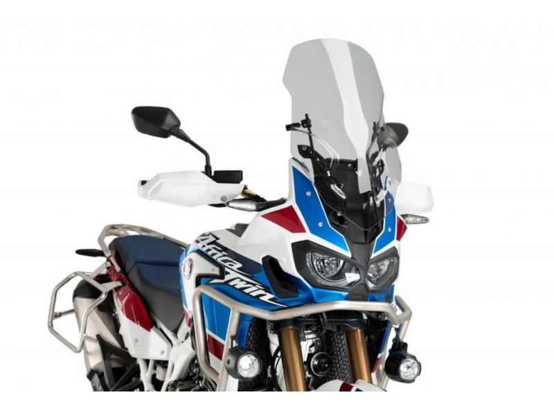 Manual regulation system PUIG 3714H smoke Touring Screen Included