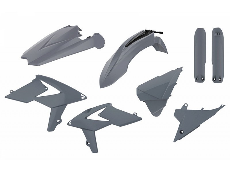 Kit plastice POLISPORT 90863 nardo grey Kit plastice POLISPORT 90863 nardo grey