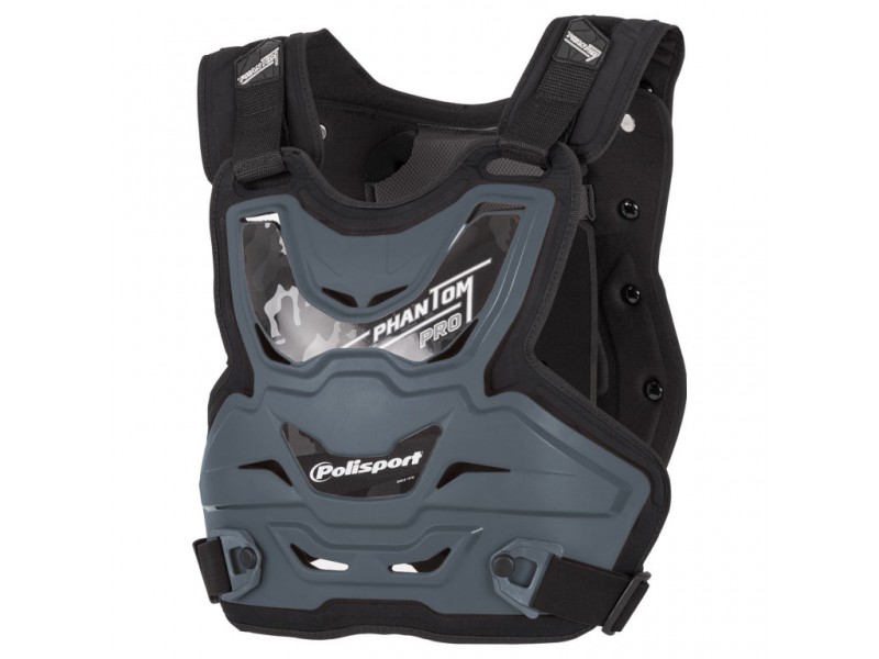 Protectie de piept POLISPORT PHANTOM PRO 8003900001 nardo grey Protectie de piept POLISPORT PHANTOM PRO 8003900001 nardo grey