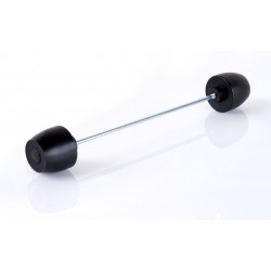 Axle sliders PUIG PHB19 20158N Negru without color caps, rear Axle sliders PUIG PHB19 20158N Negru without color caps, rear