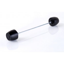 Axle sliders PUIG PHB19 20167N Negru without color caps, rear Axle sliders PUIG PHB19 20167N Negru without color caps, rear