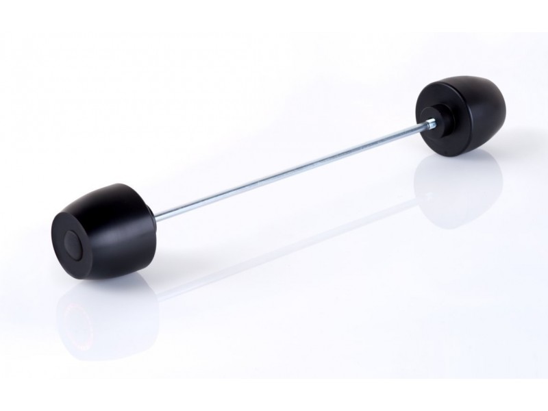 Axle sliders PUIG PHB19 20167N Negru without color caps, rear