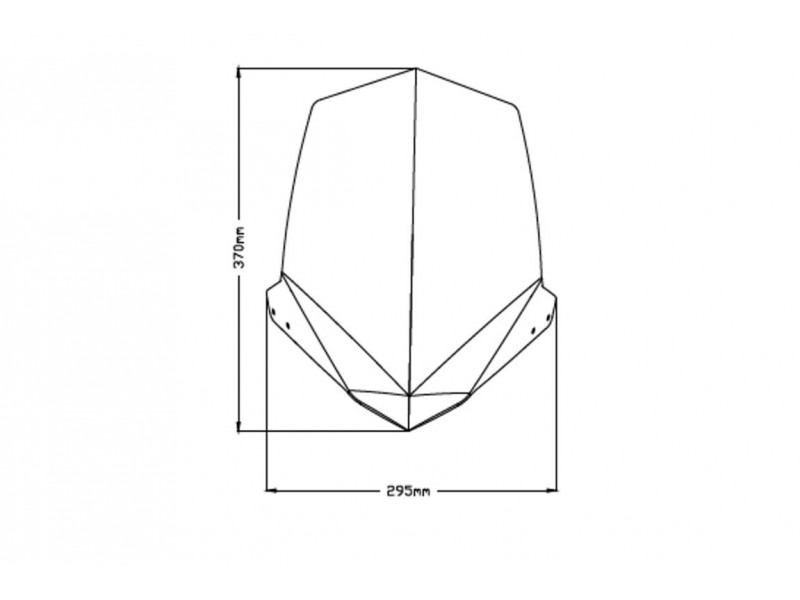 Windshield PUIG NEW. GEN SPORT 3657H smoke Windshield PUIG NEW. GEN SPORT 3657H smoke