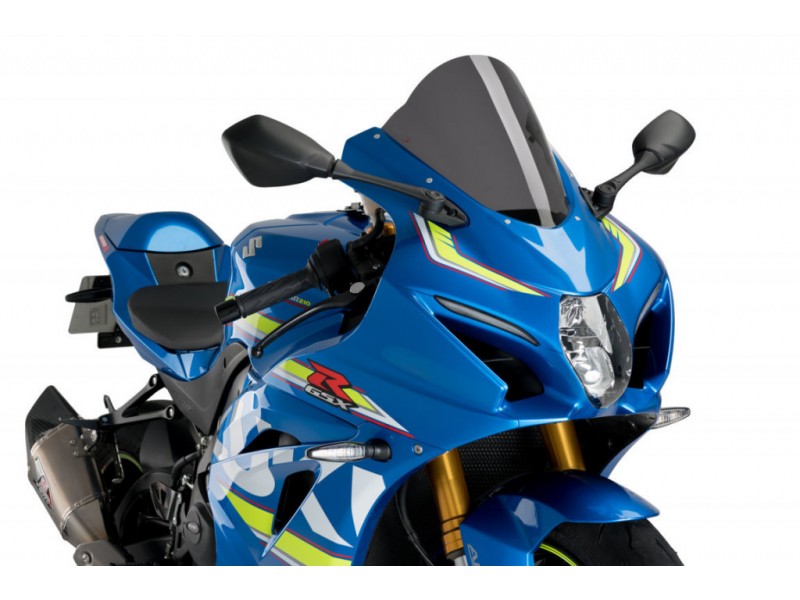 Windscreen PUIG R-RACER 3631F dark smoke