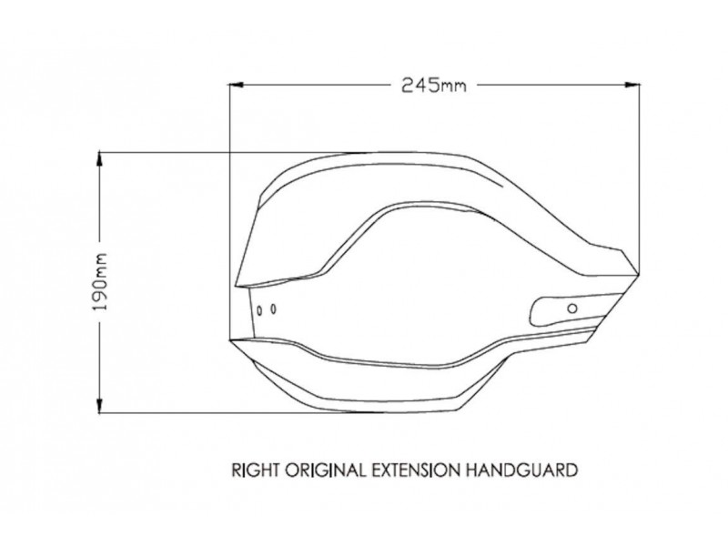 Protectii de maini PUIG EXTENSION 3763N Negru