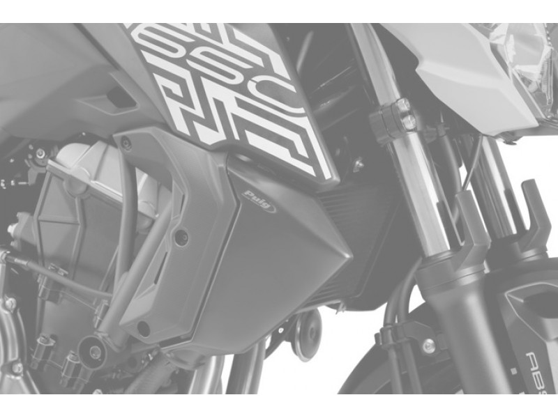 Radiator side panels PUIG 9371C carbon look