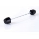 Axle sliders PUIG PHB19 20212N Negru without color caps