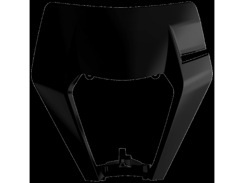Headlight Mask POLISPORT 8666800002 Negru