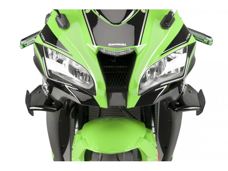 Side spoilers PUIG DOWNFORCE 9882V verde Side spoilers PUIG DOWNFORCE 9882V verde