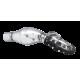 Exhaust head pipe guard POLISPORT ARMADILLO 8483700001 standard Negru