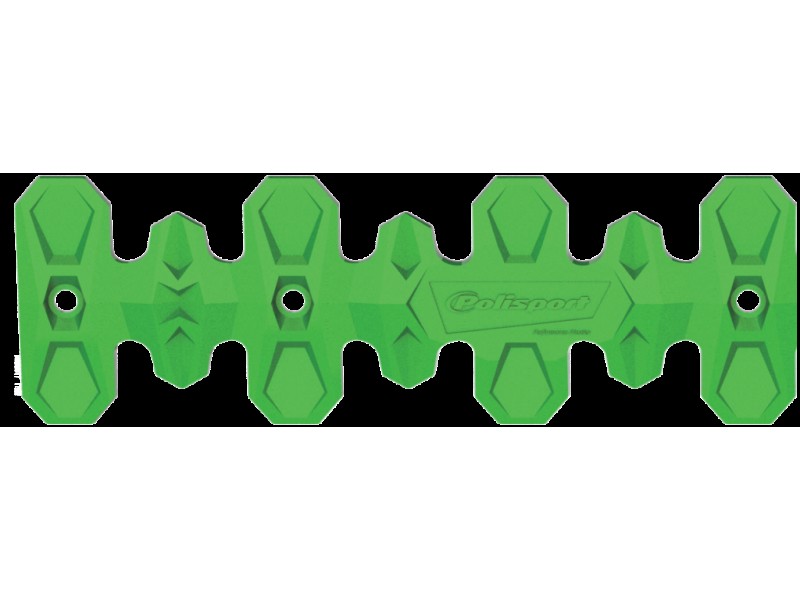 Exhaust head pipe guard POLISPORT ARMADILLO 8483700005 standard verde