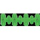 Exhaust head pipe guard POLISPORT ARMADILLO 8483700005 standard verde