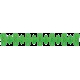 Exhaust head pipe guard POLISPORT ARMADILLO 8483800005 lung verde