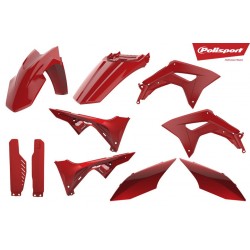 Kit plastice POLISPORT 90846 Rosu Kit plastice POLISPORT 90846 Rosu