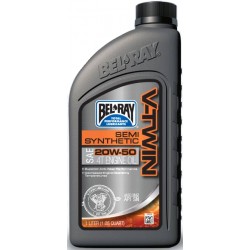 Ulei de motor Bel-Ray V-TWIN SEMI SYNTHETIC 20W-50 1 l Ulei de motor Bel-Ray V-TWIN SEMI SYNTHETIC 20W-50 1 l