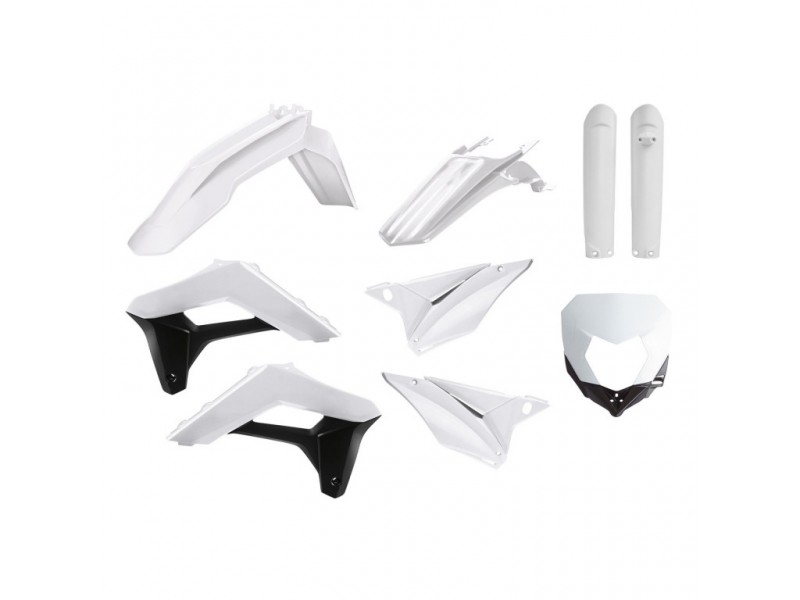 Kit plastice POLISPORT 90857 Alb Kit plastice POLISPORT 90857 Alb