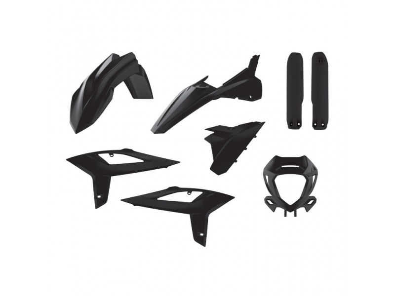 Kit plastice POLISPORT 90930 Negru