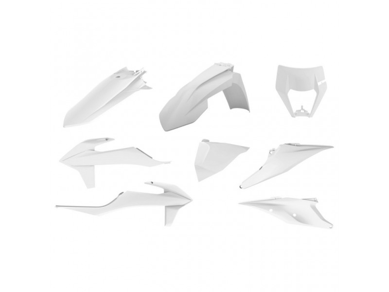 Kit plastice POLISPORT 91016 white BD