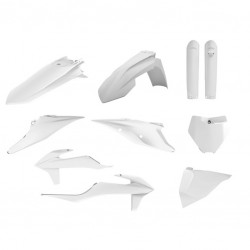 Kit plastice POLISPORT 91013 white BD Kit plastice POLISPORT 91013 white BD