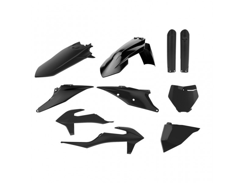 Kit plastice POLISPORT 91014 Negru