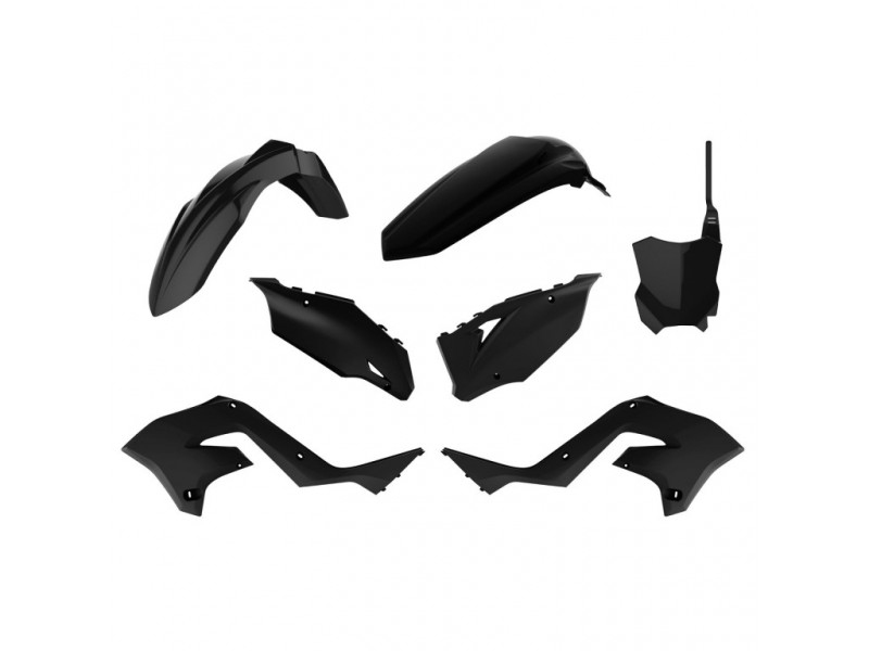 Kit plastice POLISPORT 90934 restyling Negru