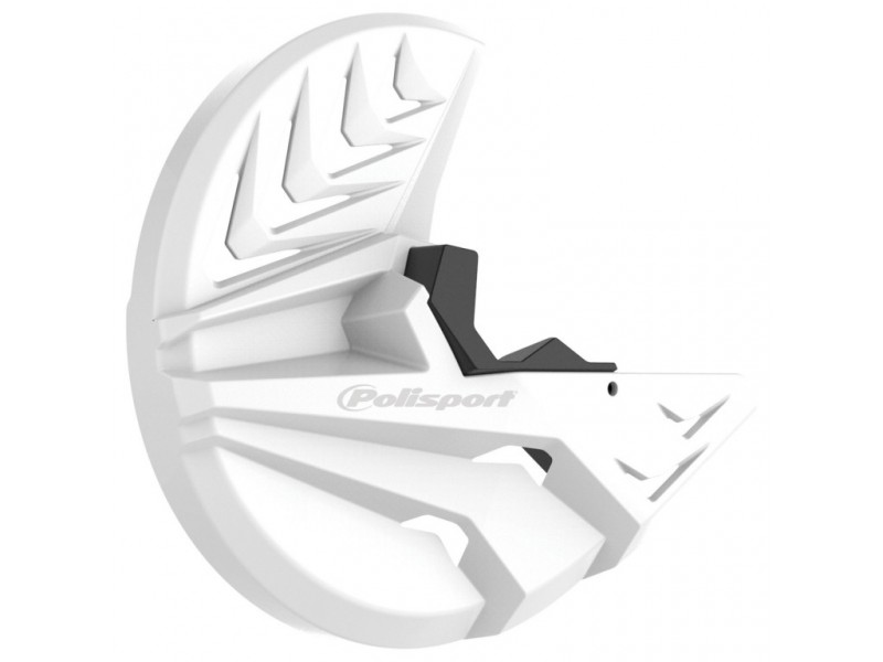 Disc & bottom fork protector POLISPORT PERFORMANCE 8155600002 alb/negru