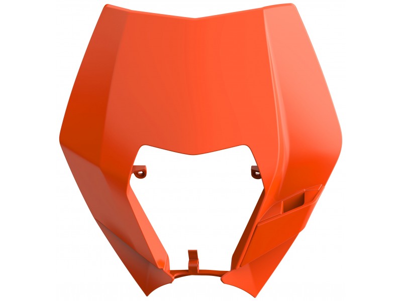 Headlight Mask POLISPORT 8666700001 orange ktm
