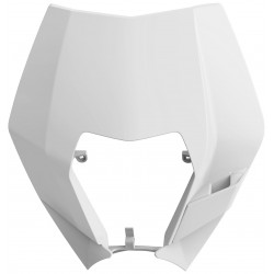 Headlight Mask POLISPORT 8666700002 white ktm