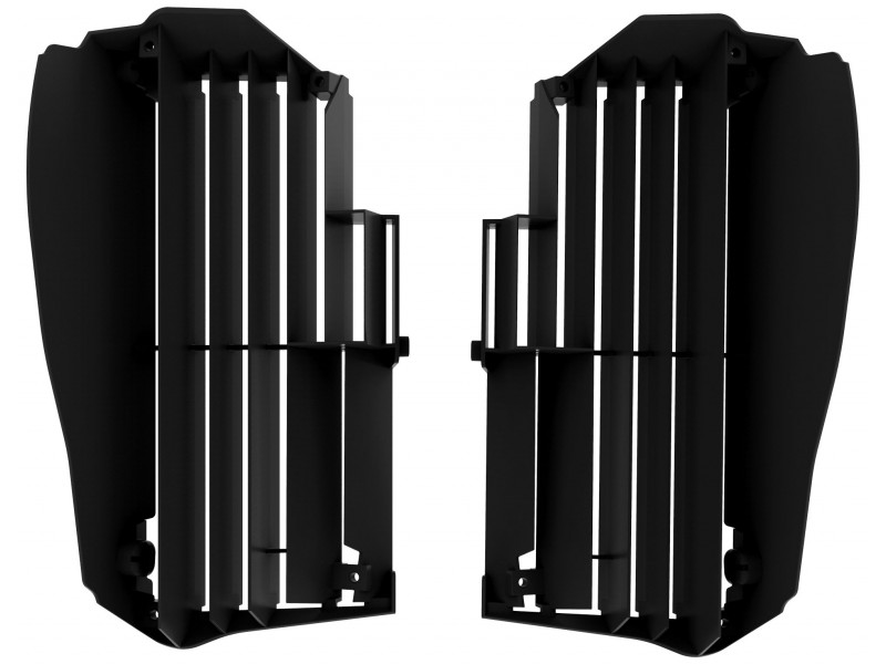 Radiator louvers POLISPORT PERFORMANCE 8464700003 Negru