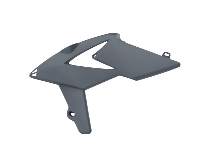 Radiator scoops POLISPORT 8418500005 (pereche) Nardo Grey