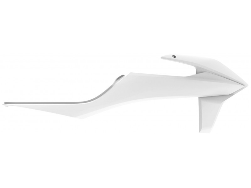 Radiator scoops POLISPORT 8422100010 (pereche) white BD