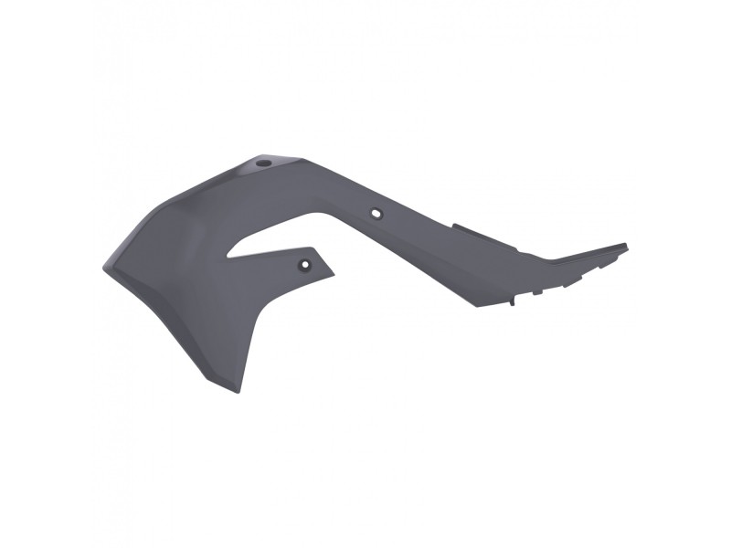 Radiator scoops POLISPORT 8423400004 (pereche) Nardo Grey