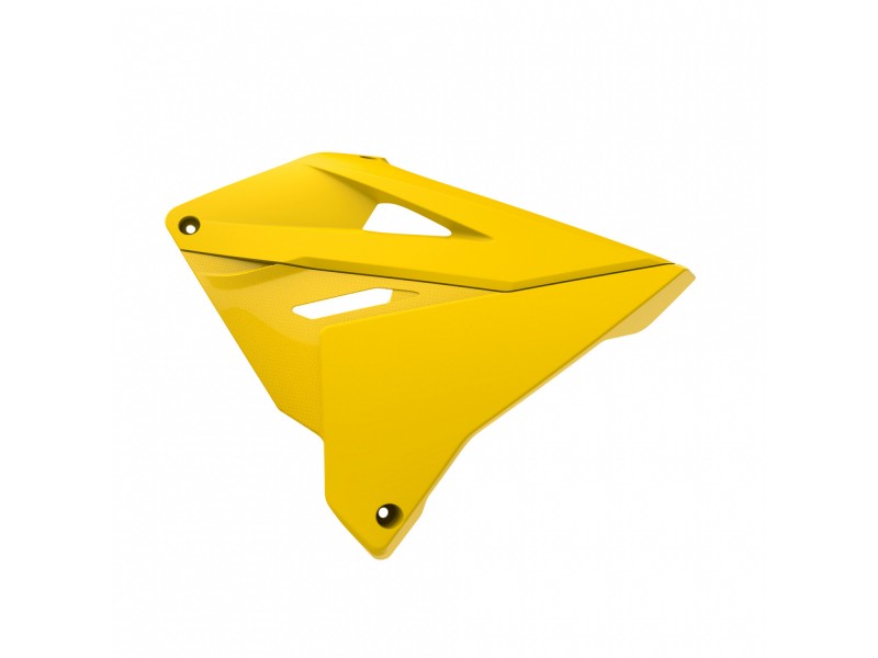 Radiator scoops POLISPORT 8423700004 restyling (pair) Yellow/Yellow