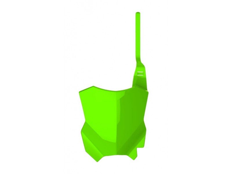 Suport de numar POLISPORT 8665900010 restyling lime green
