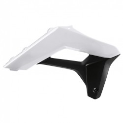 Radiator scoops POLISPORT 8424700002 (pereche) white / black Radiator scoops POLISPORT 8424700002 (pereche) white / black