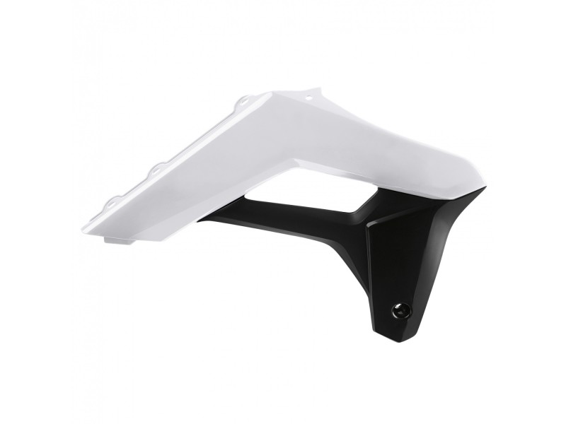 Radiator scoops POLISPORT 8424700002 (pereche) white / black