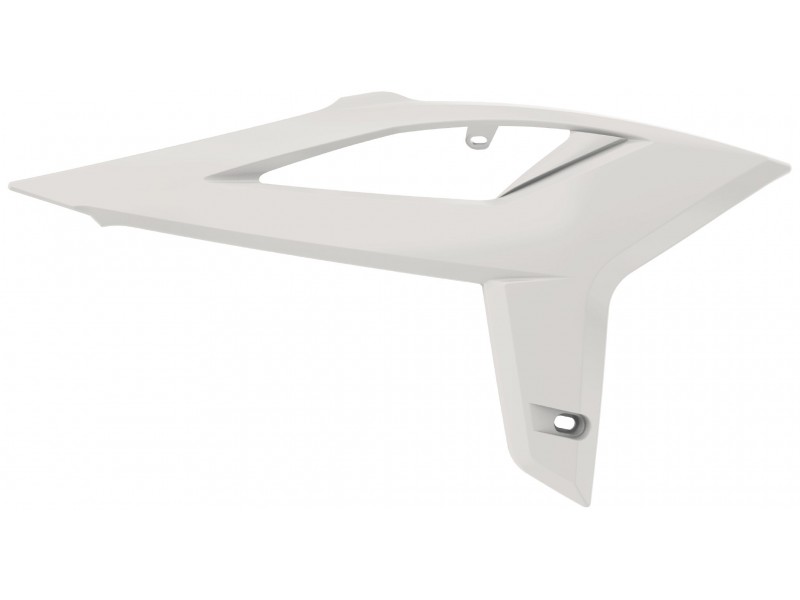 Radiator scoops POLISPORT 8425700001 (pereche) Alb