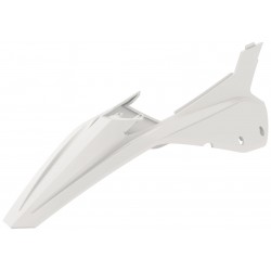 Rear fender + side panels POLISPORT 8585300001 Alb Rear fender + side panels POLISPORT 8585300001 Alb